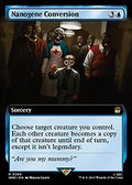 Nanogene Conversion (Extended Art) (WHO-364) - Doctor Who: (Extended Art) Foil