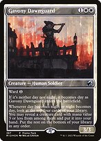 Gavony Dawnguard (PPMID-387) - Innistrad: Midnight Hunt Foil
