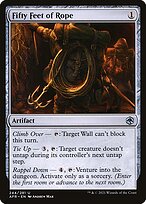 Fifty Feet of Rope (AFR-244) - Adventures in the Forgotten Realms Foil