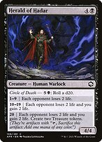Herald of Hadar (AFR-108) - Adventures in the Forgotten Realms Foil