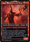 Anax, Hardened in the Forge (Showcase) (THB-264) - Theros Beyond Death: (enchantment, Showcase) Foil