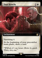 Four Knocks (Extended Art) (WHO-340) - Doctor Who: (Extended Art)