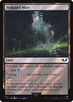 Polluted Mire (Surge Foil) (40K-288) - Warhammer 40,000 Commander Foil