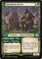 Garenbrig Carver (Showcase) (ELD-298) - Throne of Eldraine: (Showcase) Foil