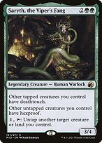 Saryth, the Viper's Fang (MID-197) - Innistrad: Midnight Hunt Foil