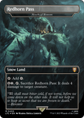 Redhorn Pass - Mouth of Ronom (Surge Foil) (LTC-400) - Tales of Middle-earth Commander / Redhorn Pass (Borderless) Foil