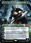 Garruk, Unleashed (Borderless) (M21-284) - Core Set 2021 Foil