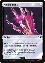 Arcane Signet (227) (Surge Foil) (40K-227) - Warhammer 40,000 Commander Foil