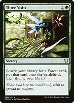 Three Visits (CMR-261) - Commander Legends
