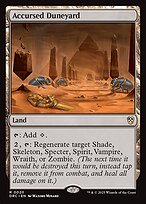 Accursed Duneyard (DRC-020) - Commander: Aetherdrift