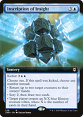 Inscription of Insight (Extended Art) (ZNR-329) - Zendikar Rising: (Extended Art) Foil