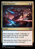 Slick Sequence (OTJ-233) - Outlaws of Thunder Junction Foil