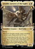Gwaihir, Greatest of the Eagles (Showcase Scrolls) (LTC-417) - Tales of Middle-earth Commander: (Showcase) Foil