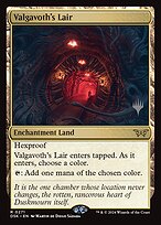 Valgavoth's Lair (PPDSK-271) - Duskmourn: House of Horror Promos Foil