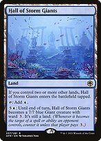 Hall of Storm Giants (AFR-257) - Adventures in the Forgotten Realms Foil