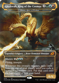 Ghidorah, King of the Cosmos - Illuna, Apex of Wishes (IKO-379) - Ikoria: Lair of Behemoths / Ghidorah, King of the Cosmos (Borderless)