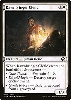 Dawnbringer Cleric (AFR-009) - Adventures in the Forgotten Realms Foil
