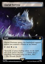 Glacial Fortress (Extended Art) (Surge Foil) (WHO-1092) - Doctor Who: (Extended Art) Foil