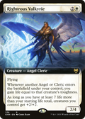 Righteous Valkyrie (Extended Art) (KHM-338) - Kaldheim: (Extended Art)