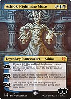 Ashiok, Nightmare Muse (Borderless) (THB-256) - Theros Beyond Death (Borderless) Foil