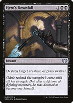 Hero's Downfall (VOW-120) - Innistrad: Crimson Vow