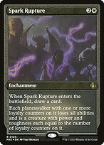 Spark Rupture (MAT-105) - March of the Machine: The Aftermath Etched Foil