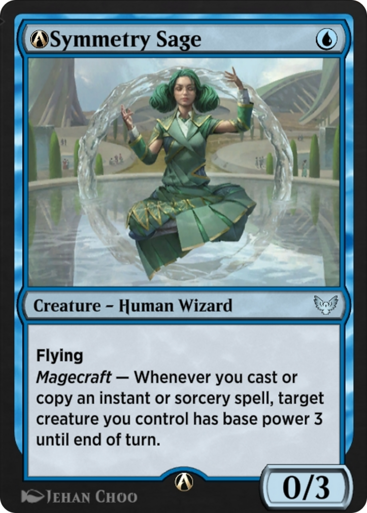 A-Symmetry Sage (STX-A-56) - Strixhaven: School of Mages