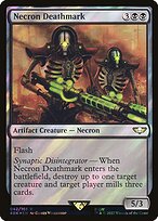 Necron Deathmark (Surge Foil) (40K-042) - Warhammer 40,000 Commander Foil