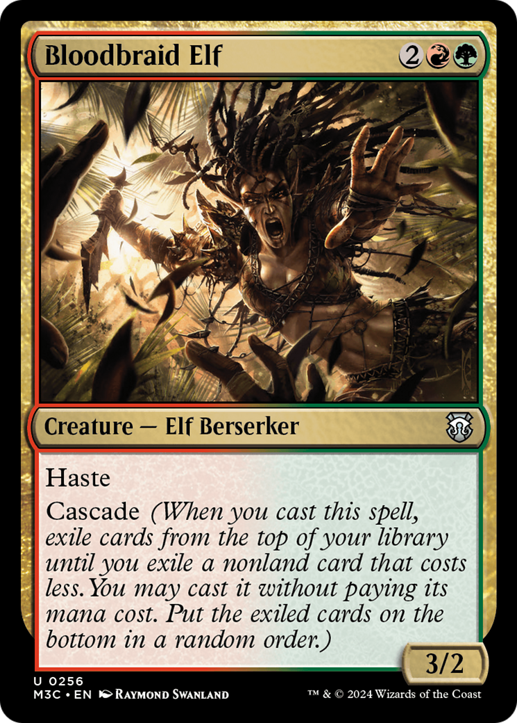 Bloodbraid Elf (M3C-256) - Modern Horizons 3 Commander