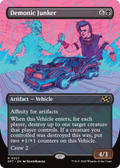 Demonic Junker (Borderless) (DFT-307) - Aetherdrift Foil