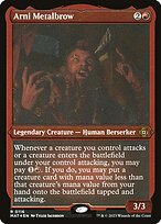 Arni Metalbrow (MAT-116) - March of the Machine: The Aftermath Etched Foil