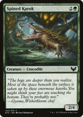 Spined Karok (STX-143) - Strixhaven: School of Mages Foil
