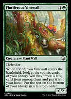 Floriferous Vinewall (M3C-228) - Modern Horizons 3 Commander