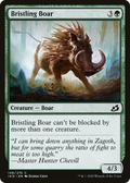 Bristling Boar (IKO-146) - Ikoria: Lair of Behemoths