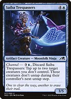 Saiba Trespassers (NEO-077) - Kamigawa: Neon Dynasty