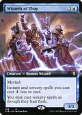 Wizards of Thay (Extended Art) (CLB-568) - Commander Legends: Battle for Baldur's Gate: (Extended Art)