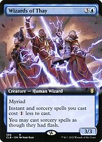 Wizards of Thay (Extended Art) (CLB-568) - Commander Legends: Battle for Baldur's Gate: (Extended Art)