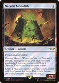 Necron Monolith (Surge Foil) (40K-161) - Warhammer 40,000 Commander Foil