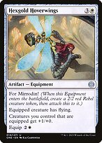 Hexgold Hoverwings (ONE-014) - Phyrexia: All Will Be One Foil