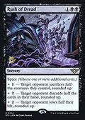 Rush of Dread (PRE-104) - Outlaws of Thunder Junction Promos Foil