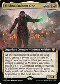 Mishra, Eminent One (Extended Art) (BRC-048) - The Brothers' War Commander: (Extended Art) Foil