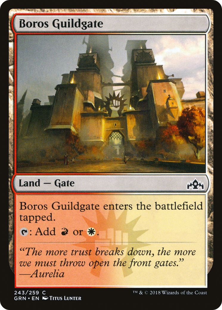 Boros Guildgate (243) (GRN-243) - Guilds of Ravnica