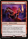 Fervent Champion (ELD-124) - Throne of Eldraine Foil