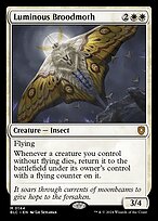 Luminous Broodmoth (BLC-144) - Bloomburrow Commander