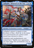 Callaphe, Beloved of the Sea (THB-045) - Theros Beyond Death: (enchantment)