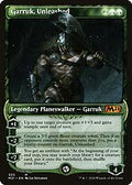 Garruk, Unleashed (Showcase) (M21-305) - Core Set 2021: (Showcase) Foil