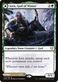 Jorn, God of Winter (KHM-179) - Kaldheim: (snow) Foil