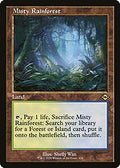 Misty Rainforest (Retro Frame) (Foil Etched) (MH2-438) - Modern Horizons 2 Foil