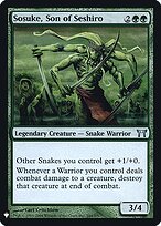 Sosuke, Son of Seshiro (LIST-CHK-244) - The List Foil