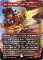 Kellan, Planar Trailblazer (Borderless) (Mana Foil) (FDN-392) - Foundations Foil